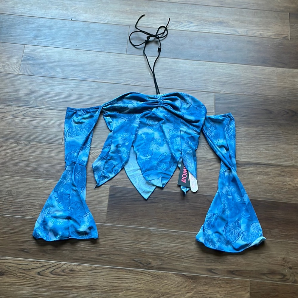 Romwe Flowy top